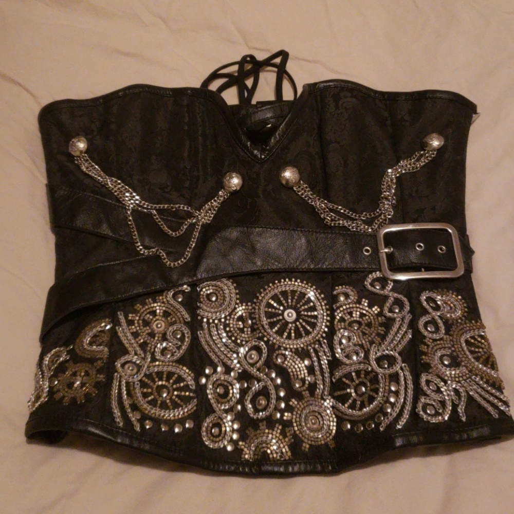 Brocade corset